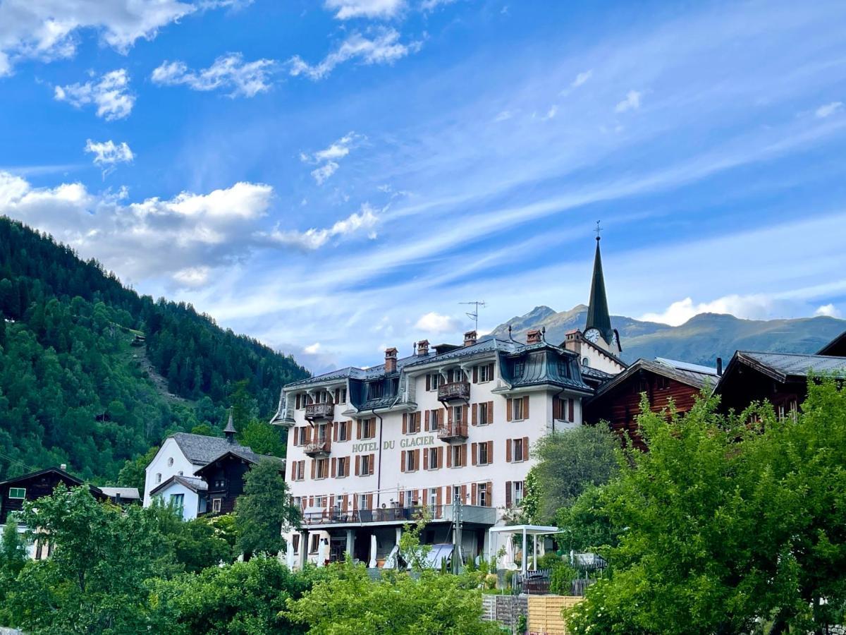 Du Glacier Boutique & Traditions Hotel Fiesch Eksteriør billede