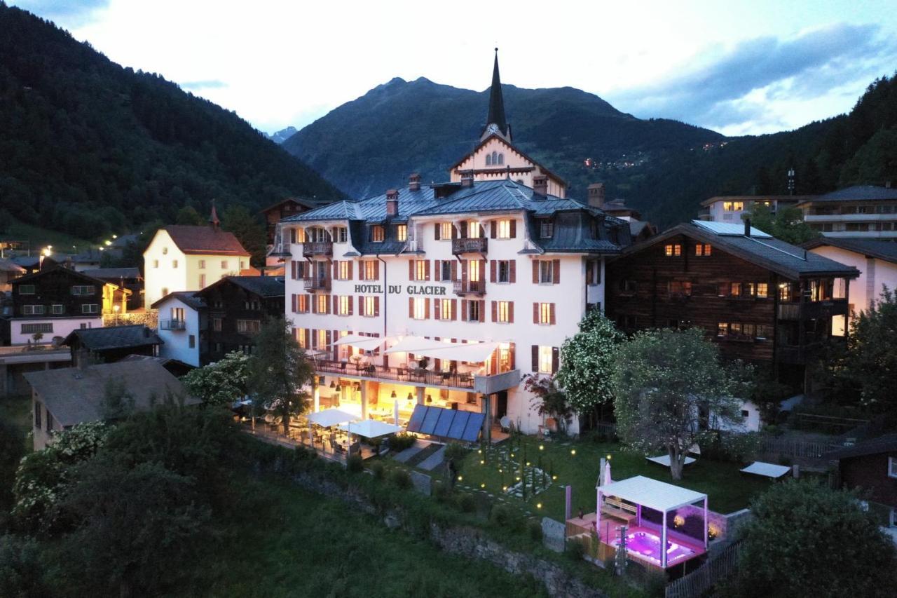 Du Glacier Boutique & Traditions Hotel Fiesch Eksteriør billede
