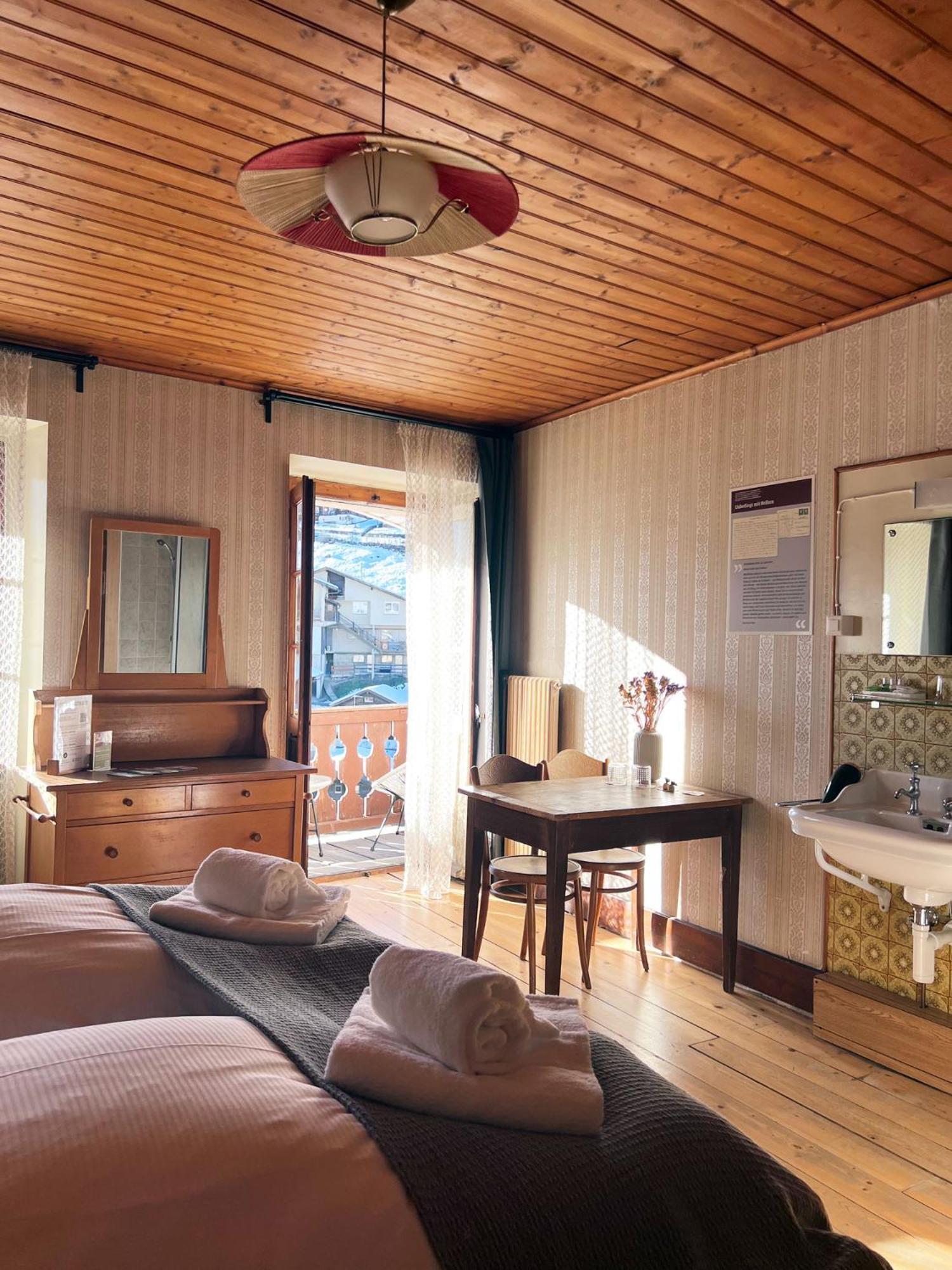 Du Glacier Boutique & Traditions Hotel Fiesch Eksteriør billede